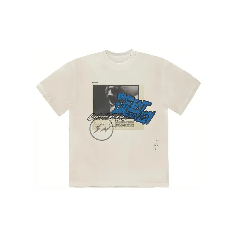 Travis Scott Cactus Jack For Fragment Manifest T shirt-0