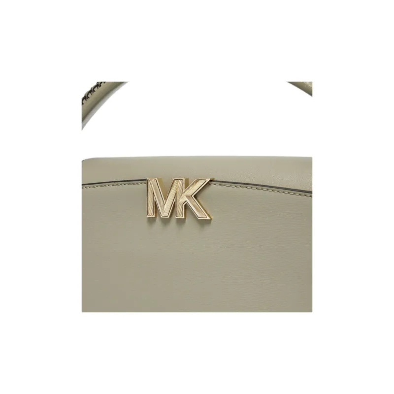 MICHAEL KORS Karlie Cow Leather One Shoulder Handbag Medium Size Women's Light Army Green-4