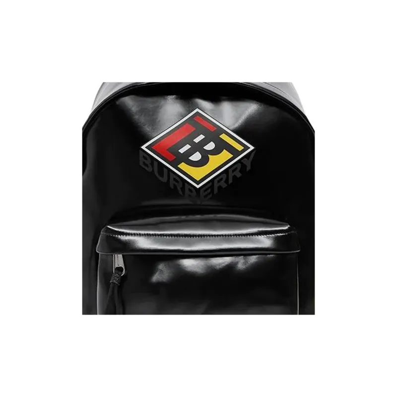 Burberry Logo Print Backpack 'Black'-3