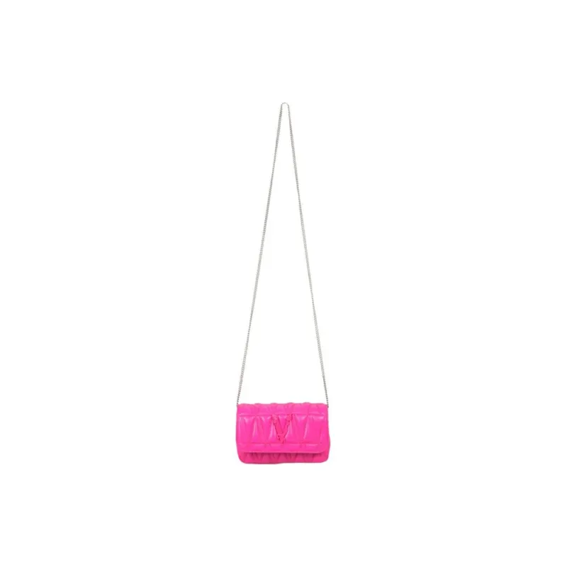 VERSACE Genuine Leather Crossbody Handbag Shoulder Bag Women's Pink-2