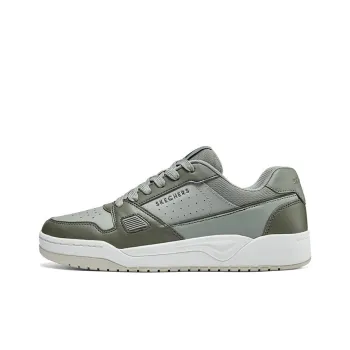 Skechers Non slip Lightweight Low Top Skateboard Shoes Men's Mint Green
