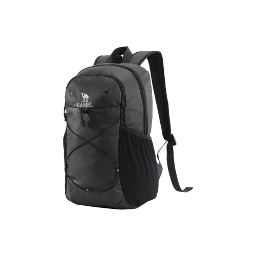 CAMEL Fabric Backpack Regular Unisex Black/Jasper