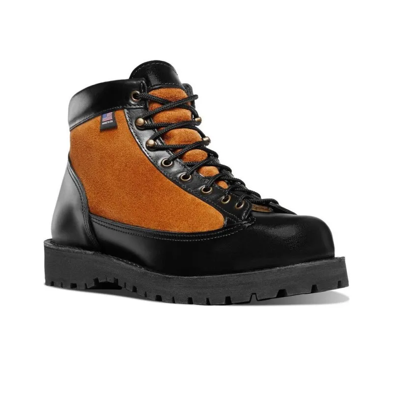 Danner Light Knee-High Martin Boot Men's Black Brown EE Edition-1