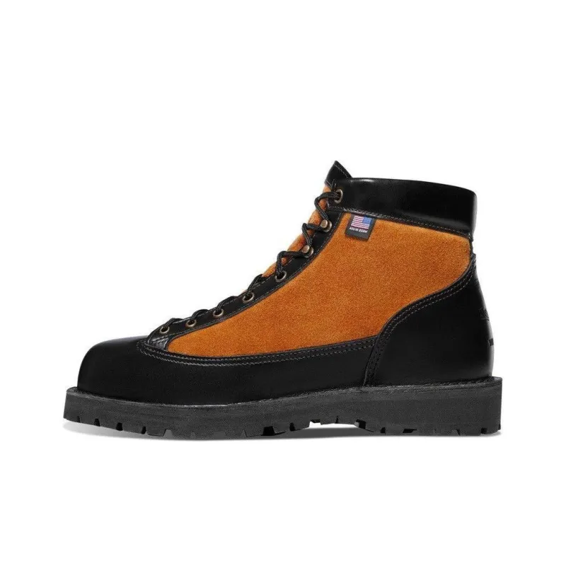 Danner Light Knee-High Martin Boot Men's Black Brown EE Edition-0