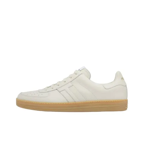 TOM FORD Skateboard Shoes Men Low-Top Marble Color