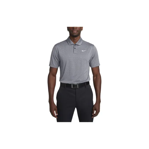 Nike Polo Shirts Men Dark Smoke Gray