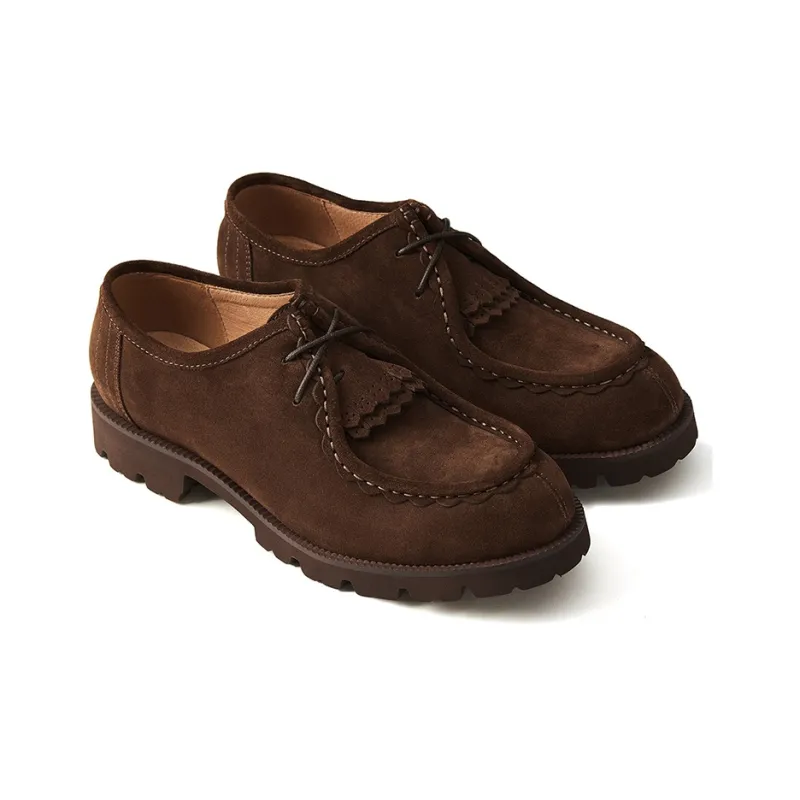 LIVINGTOWN Low Top Casual Shoes Unisex Brown-1