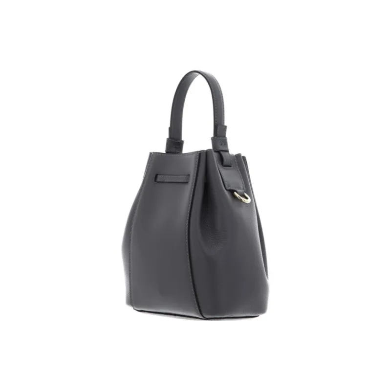 Furla Miastella Cow Leather Bucket Bags Shoulder Bag Crossbody Bag Handbag Mini Women's Gray-1