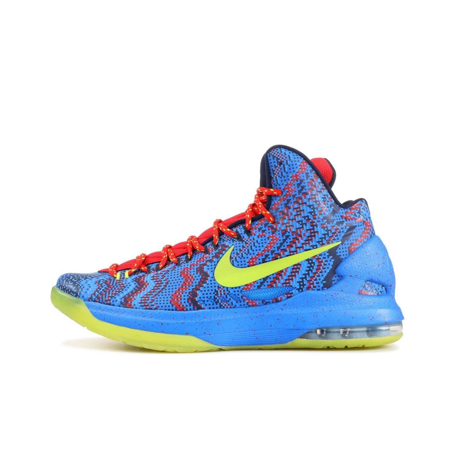 Kd blue and yellow basketball shoes deals