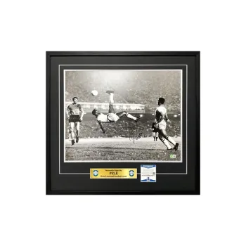Huayitaojin Football Fan Supplies Comes With Beckett BAS Certificate Of Authenticity Professionally Framed