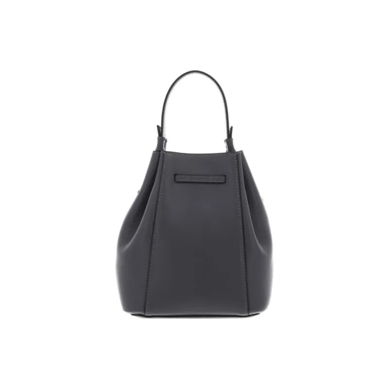 Furla Miastella Cow Leather Bucket Bags Shoulder Bag Crossbody Bag Handbag Mini Women's Gray-3