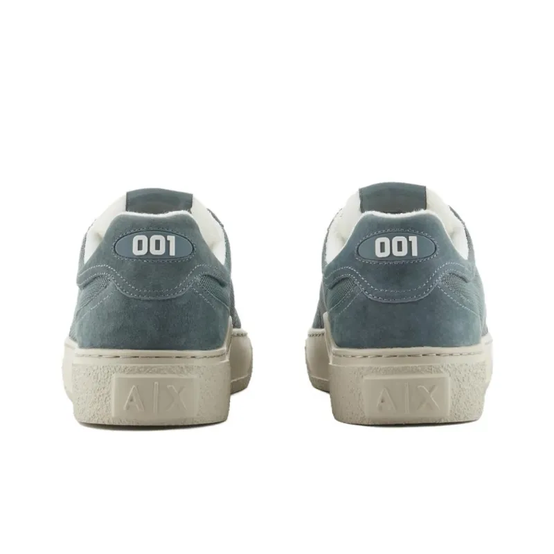 ARMANI EXCHANGEAE Low Top Skateboard Shoes Men's Green-3