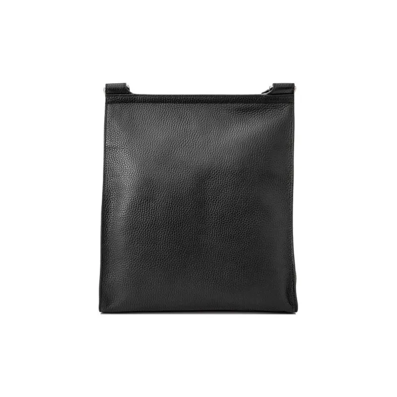 Mulberry Calfskin Shoulder Bag Men's Black-3
