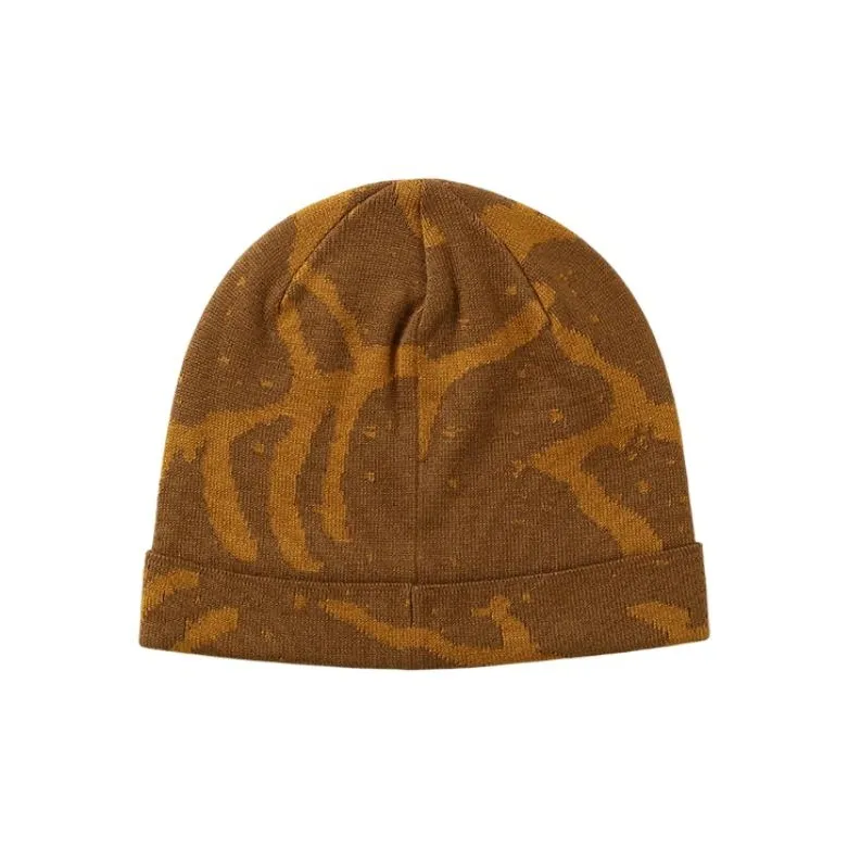 Arcteryx Recycled Polyester Yarn Elastane Beanies Unisex Brown-1