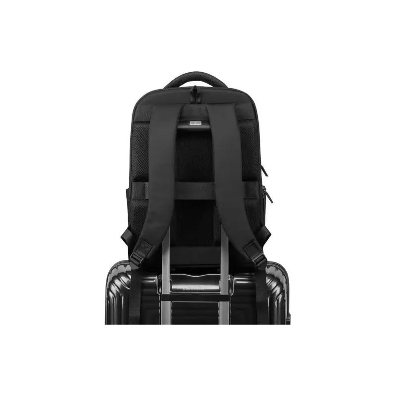 SAMSONITE Fabric Backpack Large Size Men's Black-4