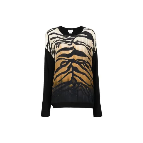 CAMILLA Animal-print Paneled Jumper