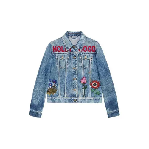 GUCCI Jacket Unisex Blue