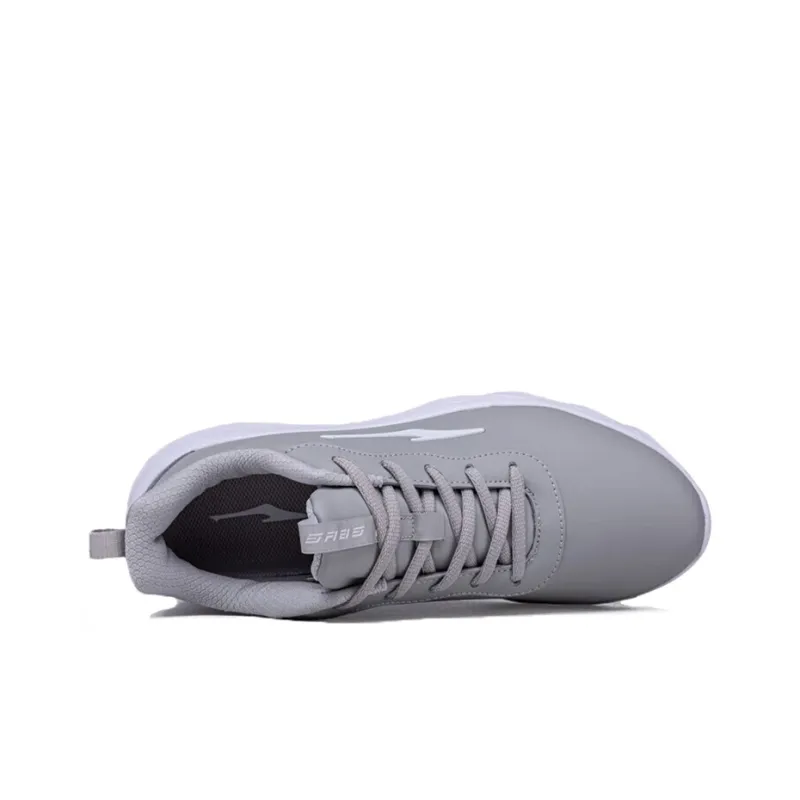 Erke Cushioned Anti Slip And Wear Resistant Warm Running Shoes Men's Gray-4
