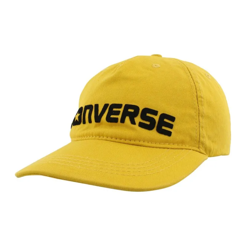 Converse Synthetic Fiber, Fabric Baseball Caps Unisex Yellow-0