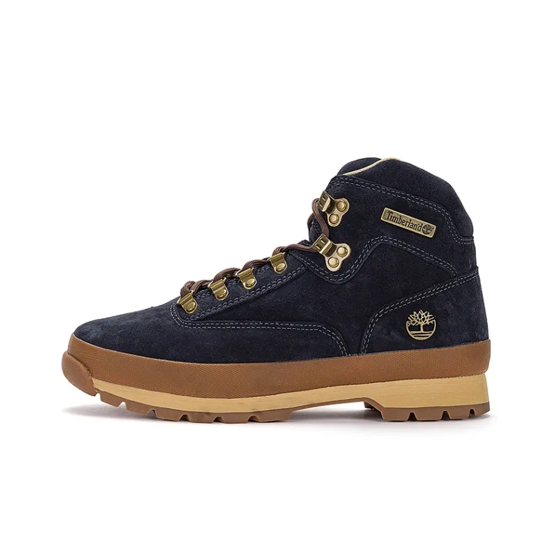 Timberland Euro Hiker Mid Lace Up Boots 'Dark Blue'-0