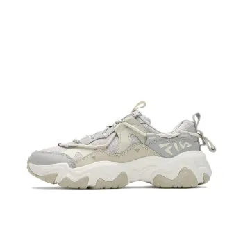 FILA FLUID 5 Anti Slip Wear Resistant Low Top Chunky Sneakers Women's Gray