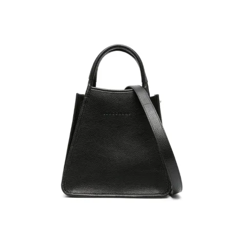 LONGCHAMP Small Le Foulonné Leather Tote Bag