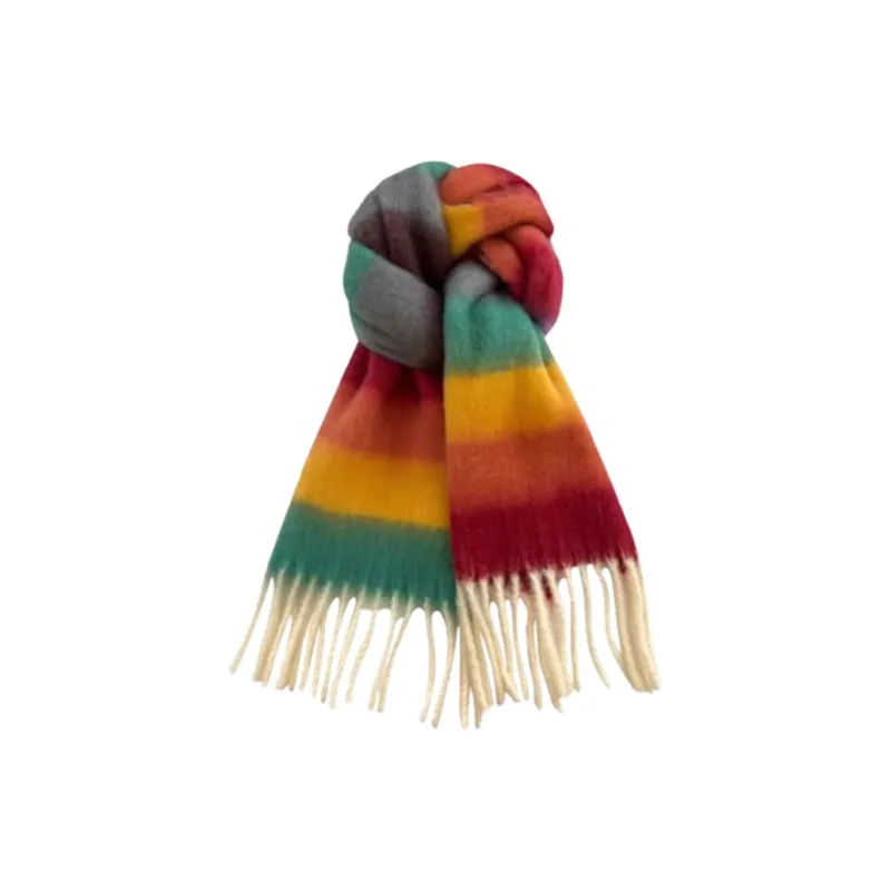 EEEENO Knit Scarves Women's-19