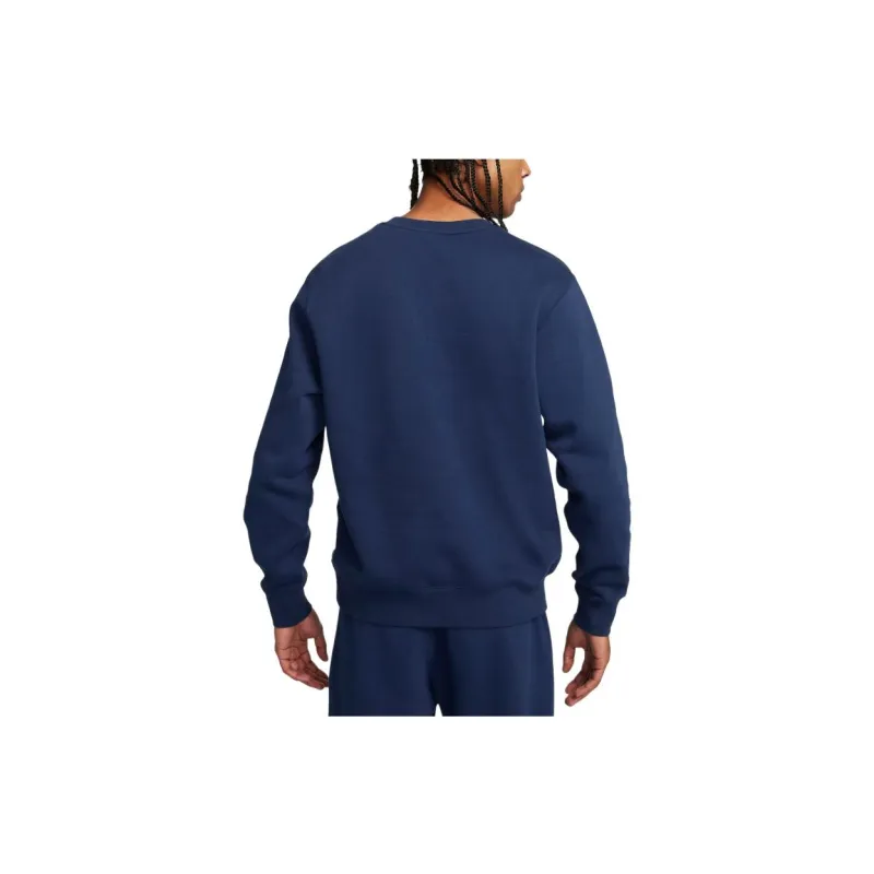 Nike Long-Sleeve Crew-Neck Sweatshirt Sweatshirt Men's Blue-1