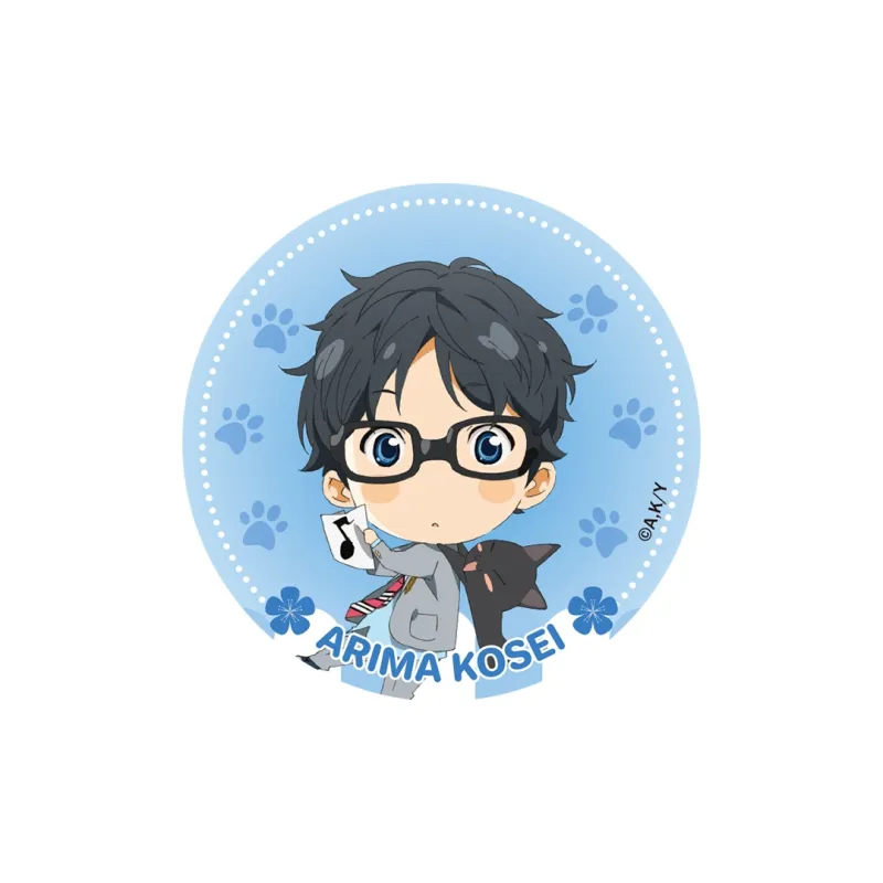 Xhdm Miyazaki Kaoru Arima Kōshō Watanuki Ryōta Sawa Camellya April Is Your Lie Q Width Badges-3