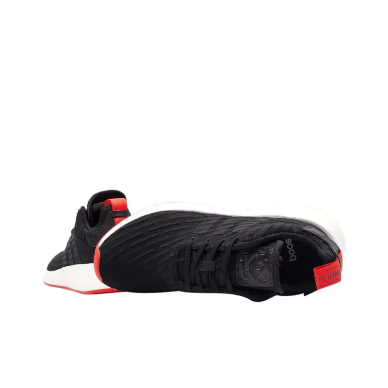 Adidas Originals Nmd R2 Core Black Red Two Toned-4