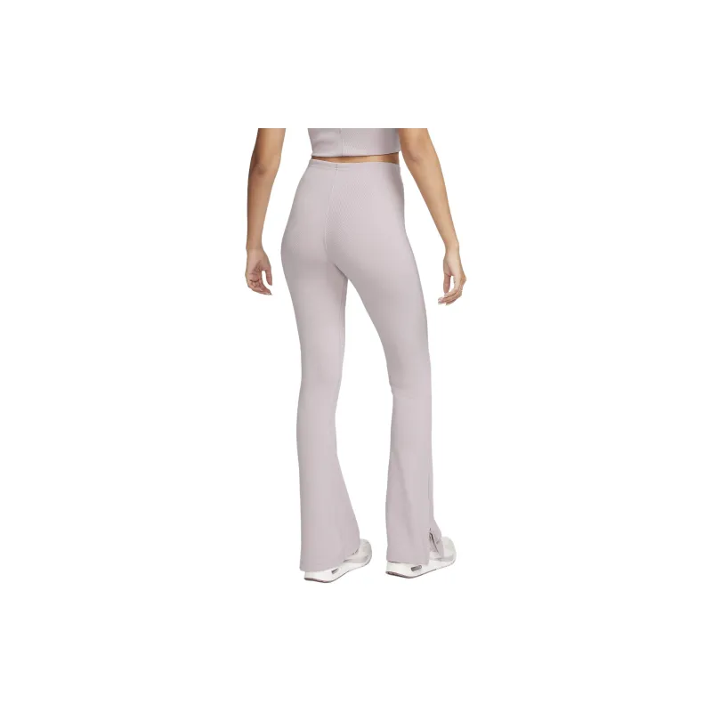 Nike Sportswear Chill Knit Women's Tight Mini-Rib Flared Leggings-1