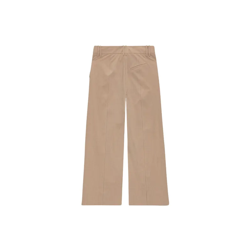 GANNI Cropped Wide leg Trousers-1