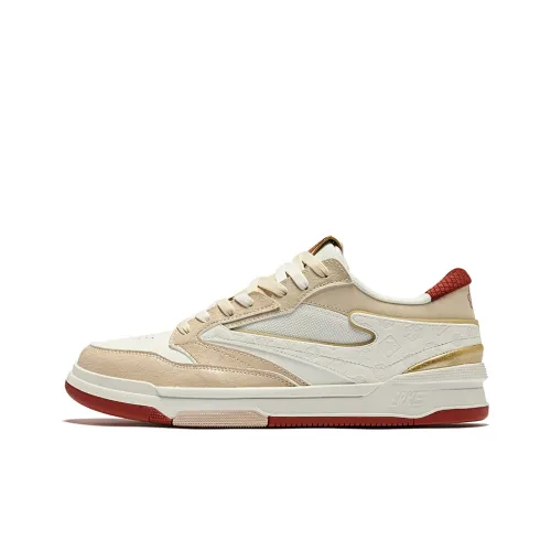 Erke No Pair New Year Edition Anti Slip Wear Resistant Low Top Skateboard Shoes Women's Microcrystal White Birch Wood