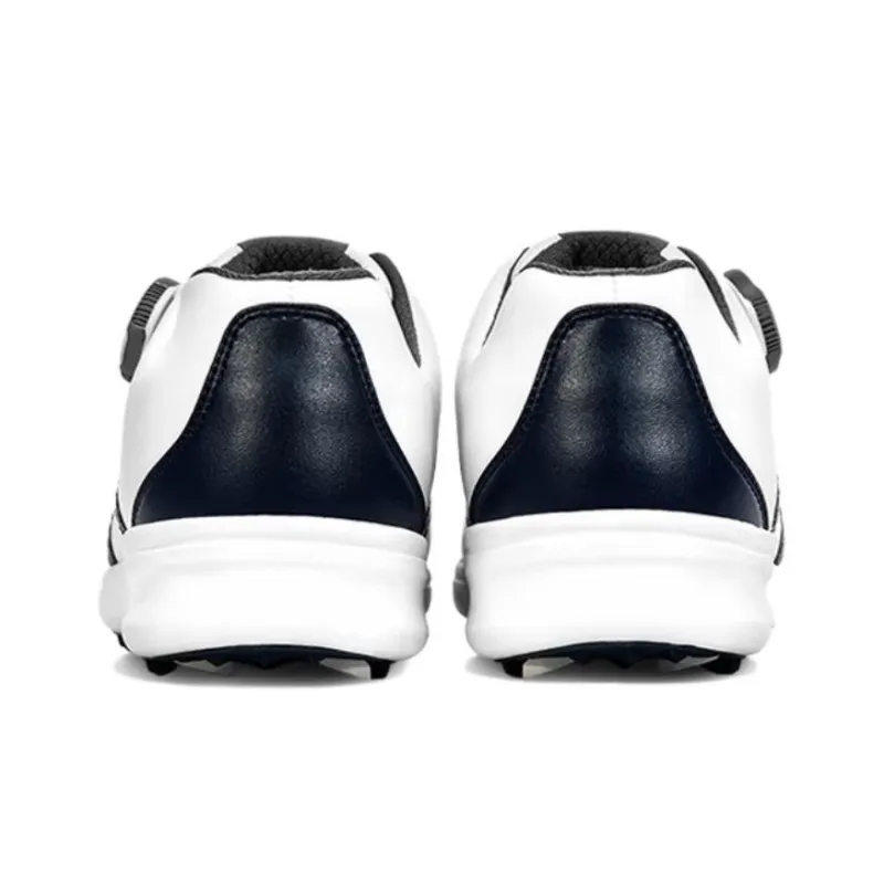 PGA Cushioning Wear-Resistant Low-Top Golf Shoes Women's White Blue-3