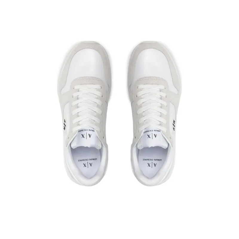 ARMANI EXCHANGEAE Low Top Casual Shoes Men's White Gray-2