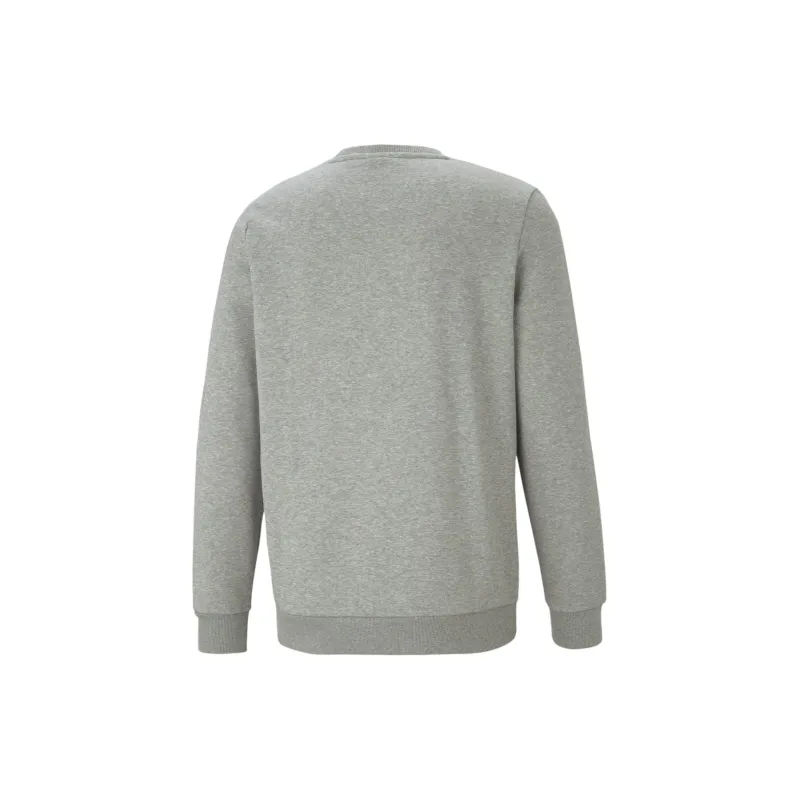 PUMA Essentials Small Logo Crew Neck Men's Sweatshirt Sweatshirt Men's Gray-1