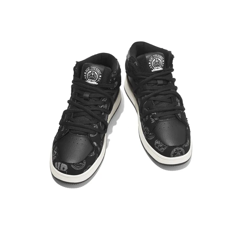 DoraemonA Box Limited Edition Puffy Shoes Low-Top Skateboard Shoes Unisex-349