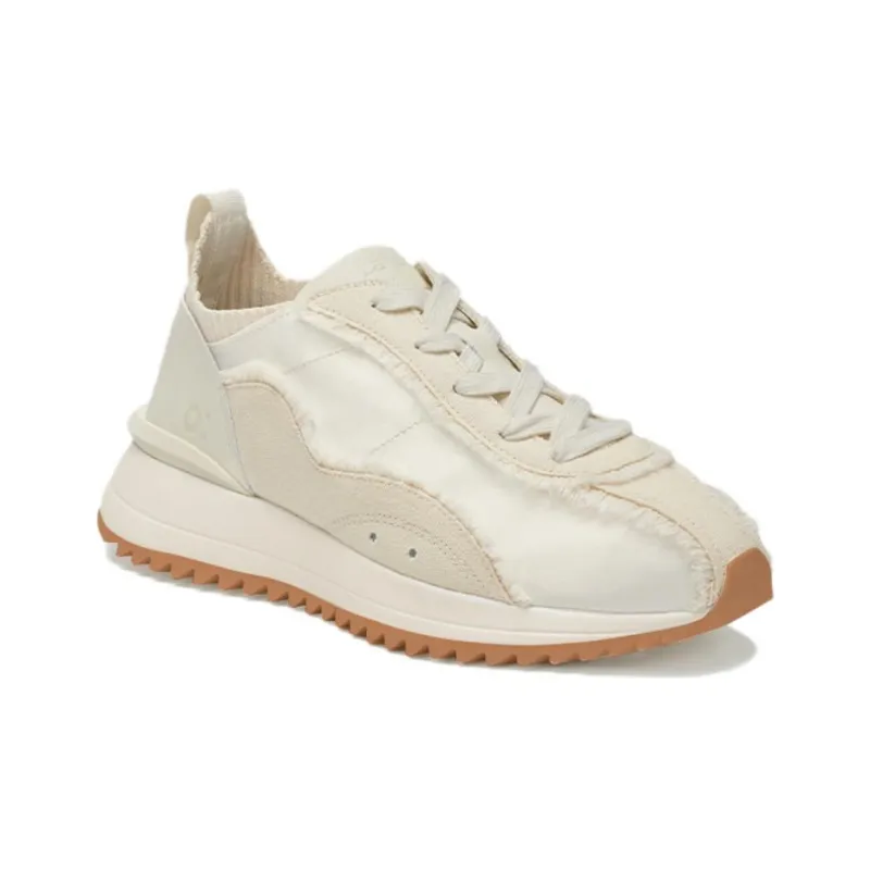 FAJO Denim Velvet Shoes Wear resistant And Lightweight Low Top Trendy Casual Shoes Unisex White-1
