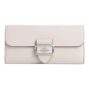 COACH Leather Wallet Women's White