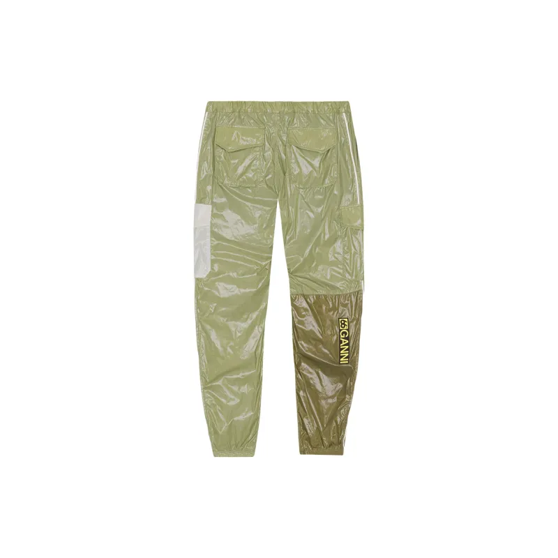 GANNI Casual Pants Women's Green-1
