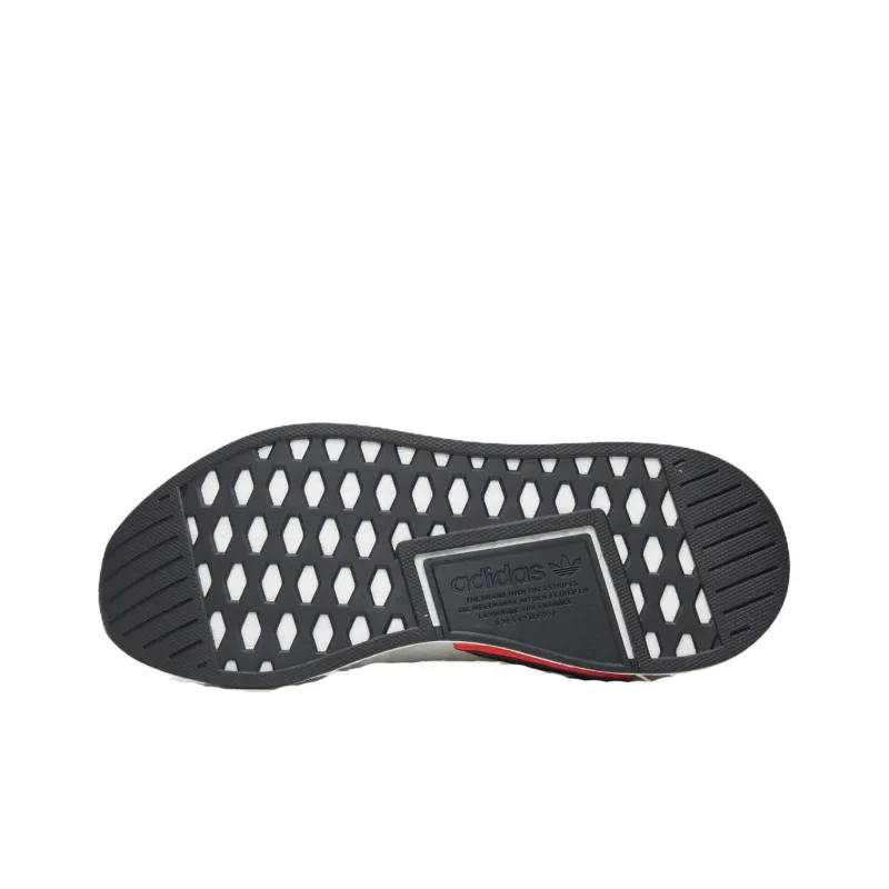 Adidas Nmd R2 White Black-4