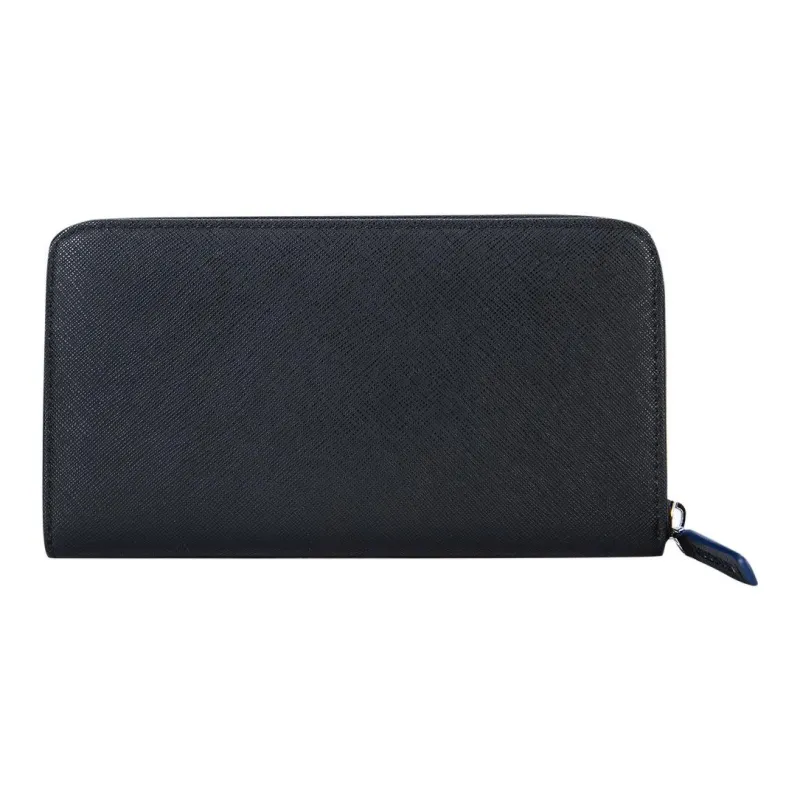 ARMANI EXCHANGE Pu Clutch Coin Purse Wallet Men's Black-2