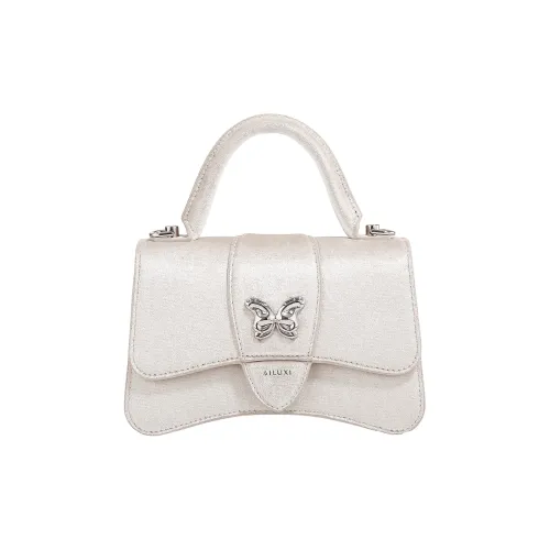 AILUXI Shoulder Bags Zhu Zhou Silver White