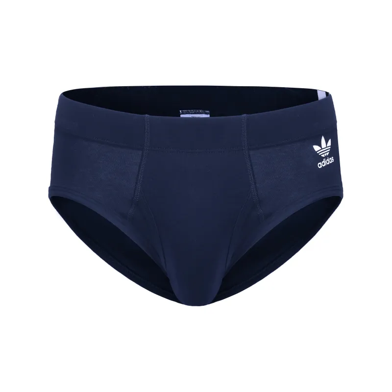 Adidas Originals Underpants Men's 3 Pack Midnight Blue/Orange/Gray-1
