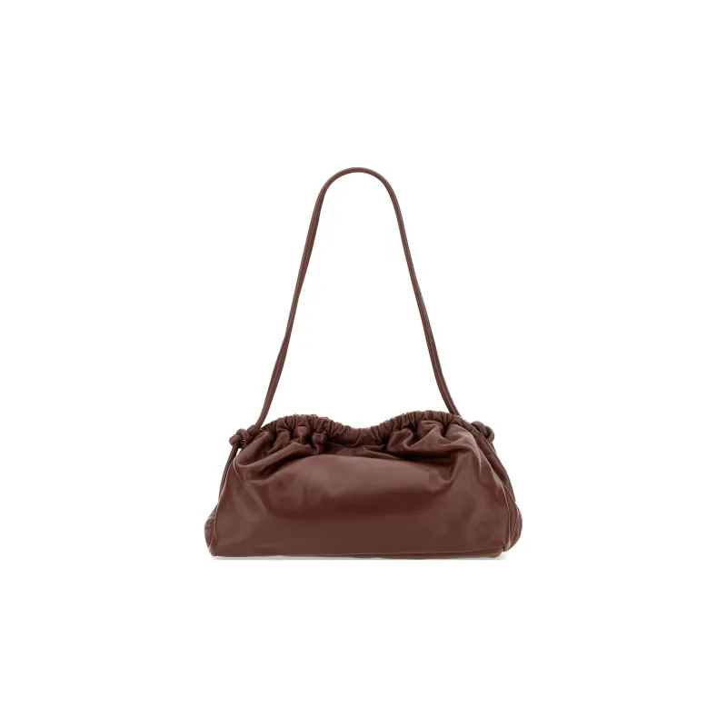 MANSUR GAVRIEL Leather Clutch Women's Brown-2