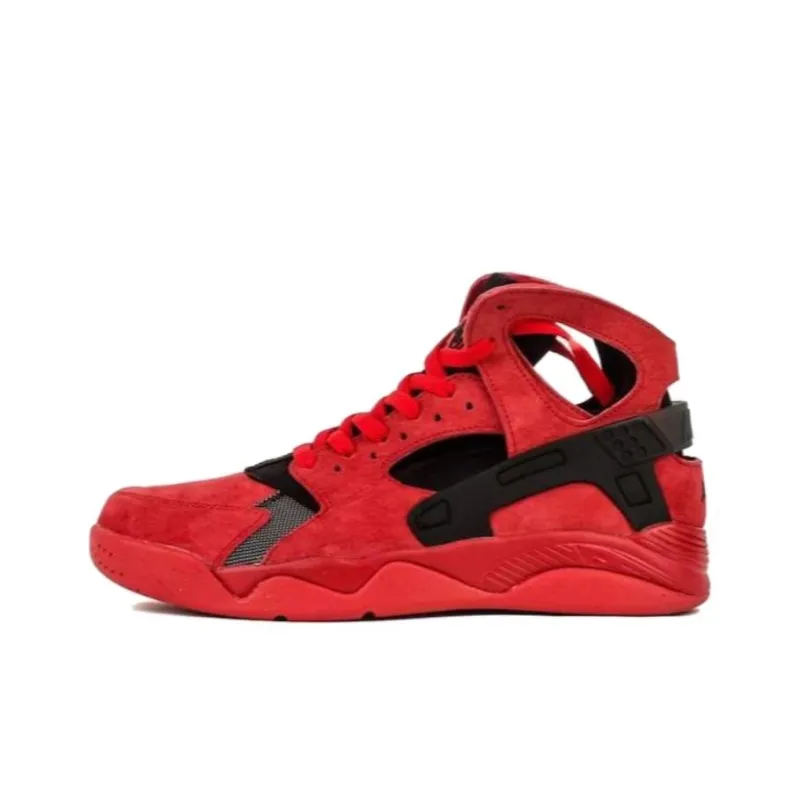 Nike Air Flight Huarache University Red Black-0