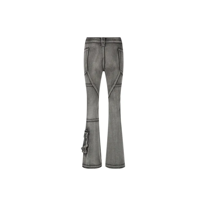 AZEPAM Jeans Women's Gray-1