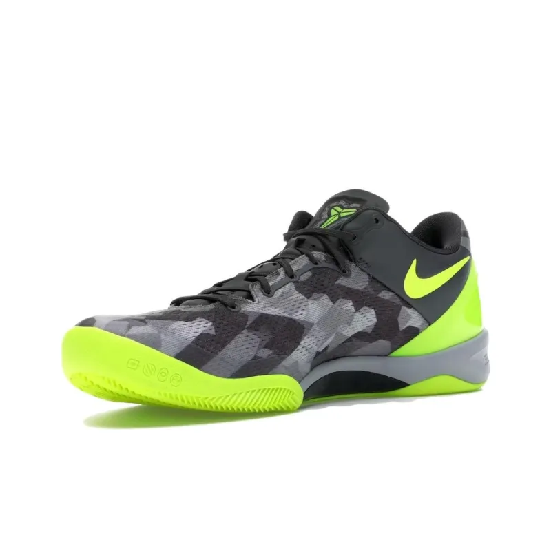 Nike Kobe 8 System 'Grey Camo Volt'-2
