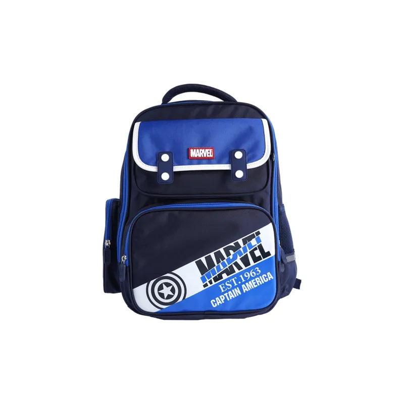 Disney × Marvel Collaboration Polyester Backpack Large Size Unisex Red Blue-5