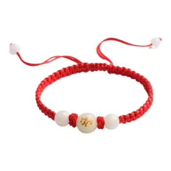 RUOK Colored Glaze Jade Bracelet/Anklet Unisex